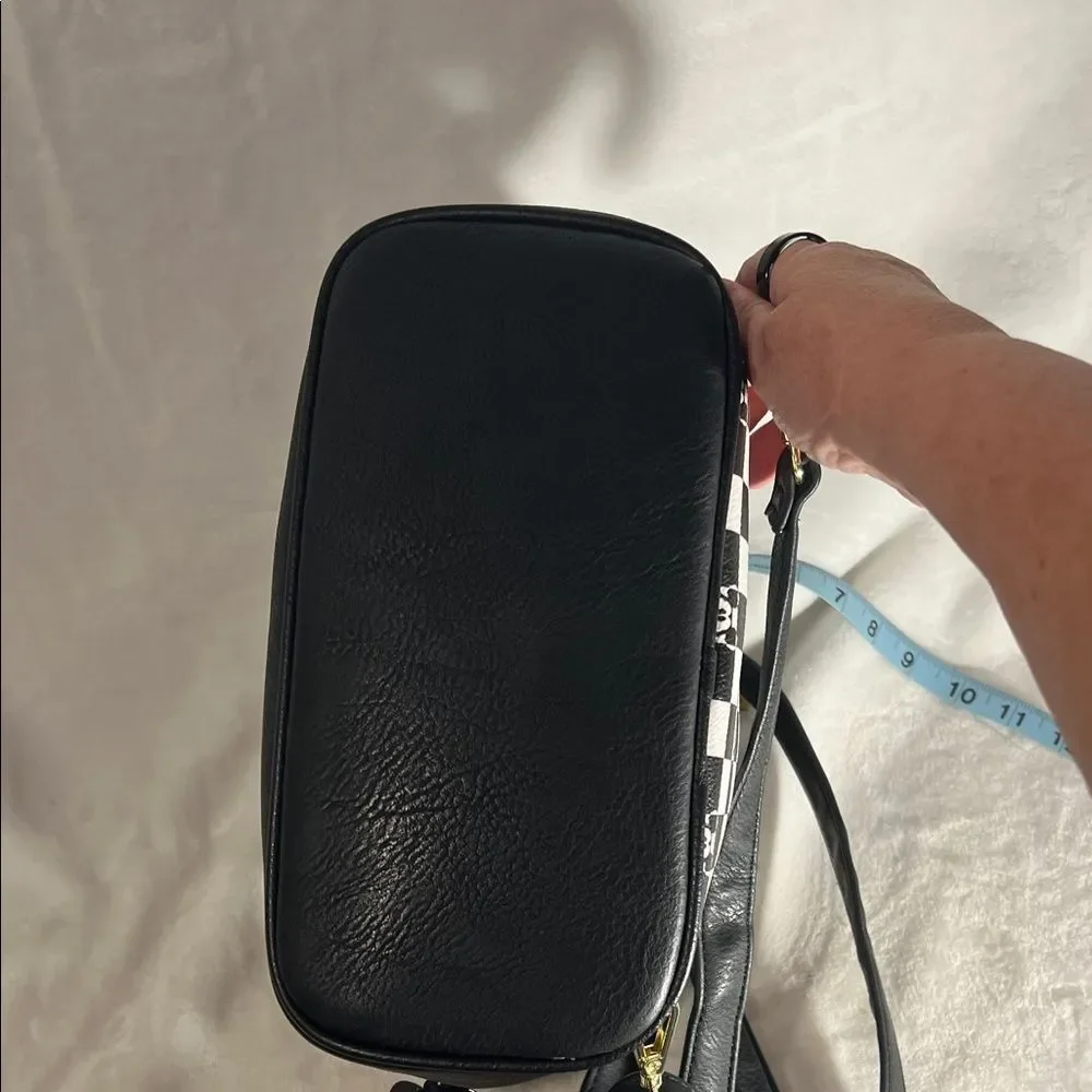 Loungefly Disney Black and White Checkered Mickey Backpack - Picture 7 of 16